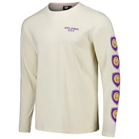 Men's Cream Orlando City SC Local Heavy Long Sleeve T-Shirt