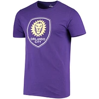 Men's Fanatics Chris Mueller Purple Orlando City SC Authentic Stack T-Shirt