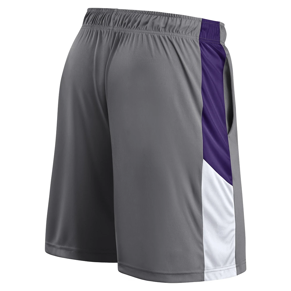 Short Fanatics gris pour homme Orlando City SC Team