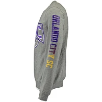 Men's Mitchell & Ness Gray Orlando City SC Down to the Wire Sweatshirt