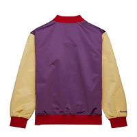 Men's Mitchell & Ness Purple Orlando City SC 10th Anniversary Lightweight Satin Full-Snap Jacket