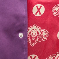 Veste violette à bouton-pression légère en satin Mitchell & Ness Orlando City SC 10e anniversaire pour hommes