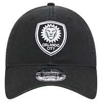 Men's New Era  Black Orlando City SC 2025 Kickoff 9TWENTY Adjustable Hat