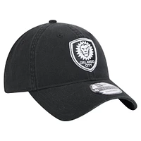 Men's New Era  Black Orlando City SC 2025 Kickoff 9TWENTY Adjustable Hat