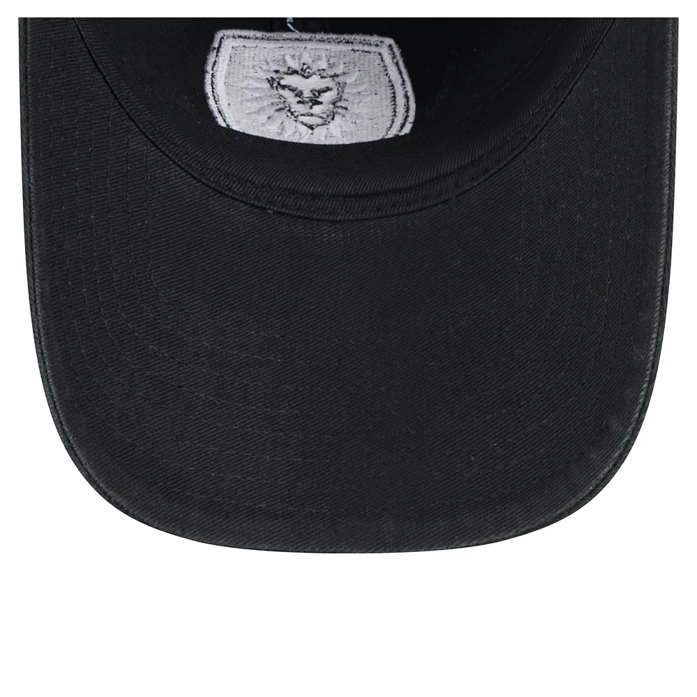 Men's New Era  Black Orlando City SC 2025 Kickoff 9TWENTY Adjustable Hat