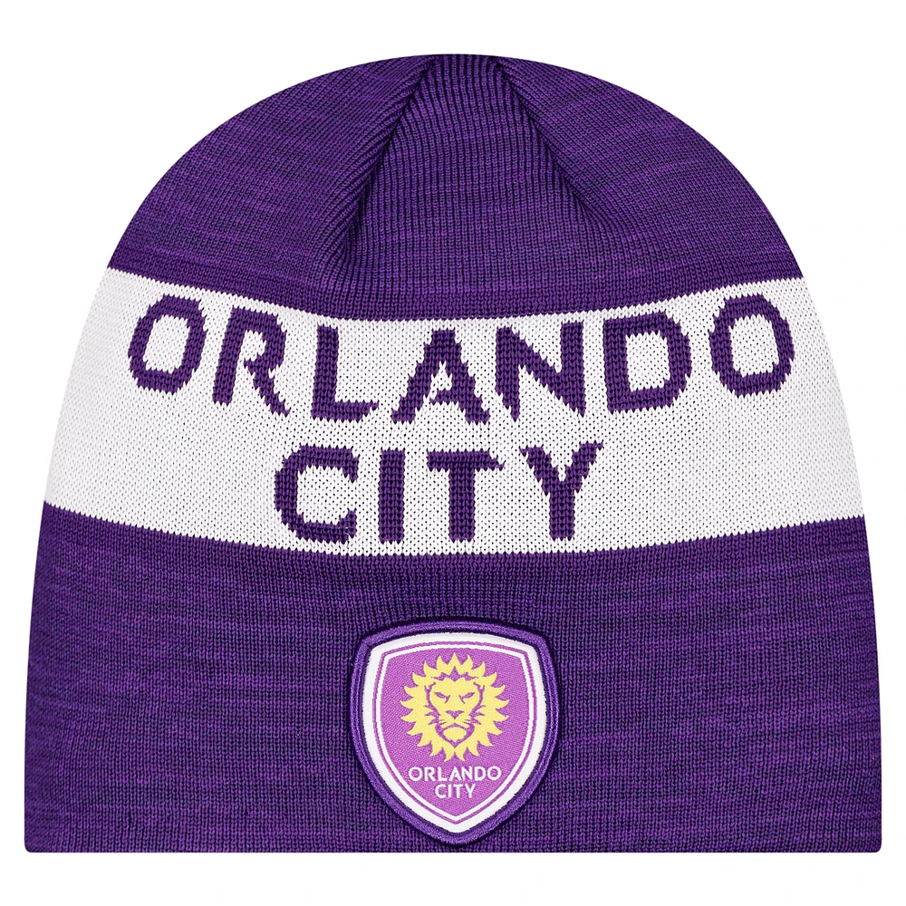 Bonnet violet Orlando City SC 2025 Kickoff de New Era pour homme