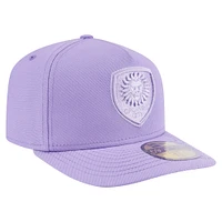 Casquette ajustée A-Frame 59FIFTY violette Orlando City SC pour homme New Era