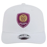 Men's New Era  White Orlando City SC 2025 Jersey Hook 9SEVENTY Stretch-Snap Hat