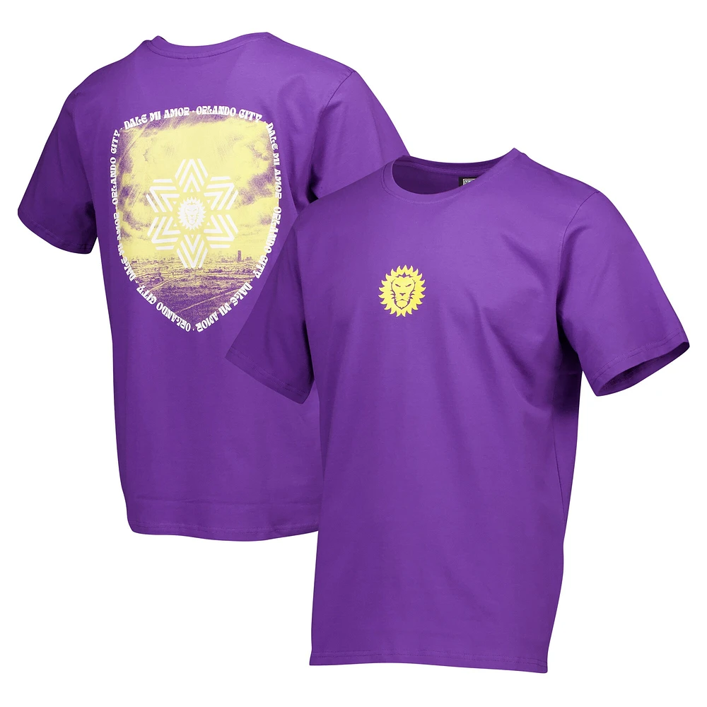 T-shirt décontracté violet Orlando City SC Street Heavyweight pour hommes