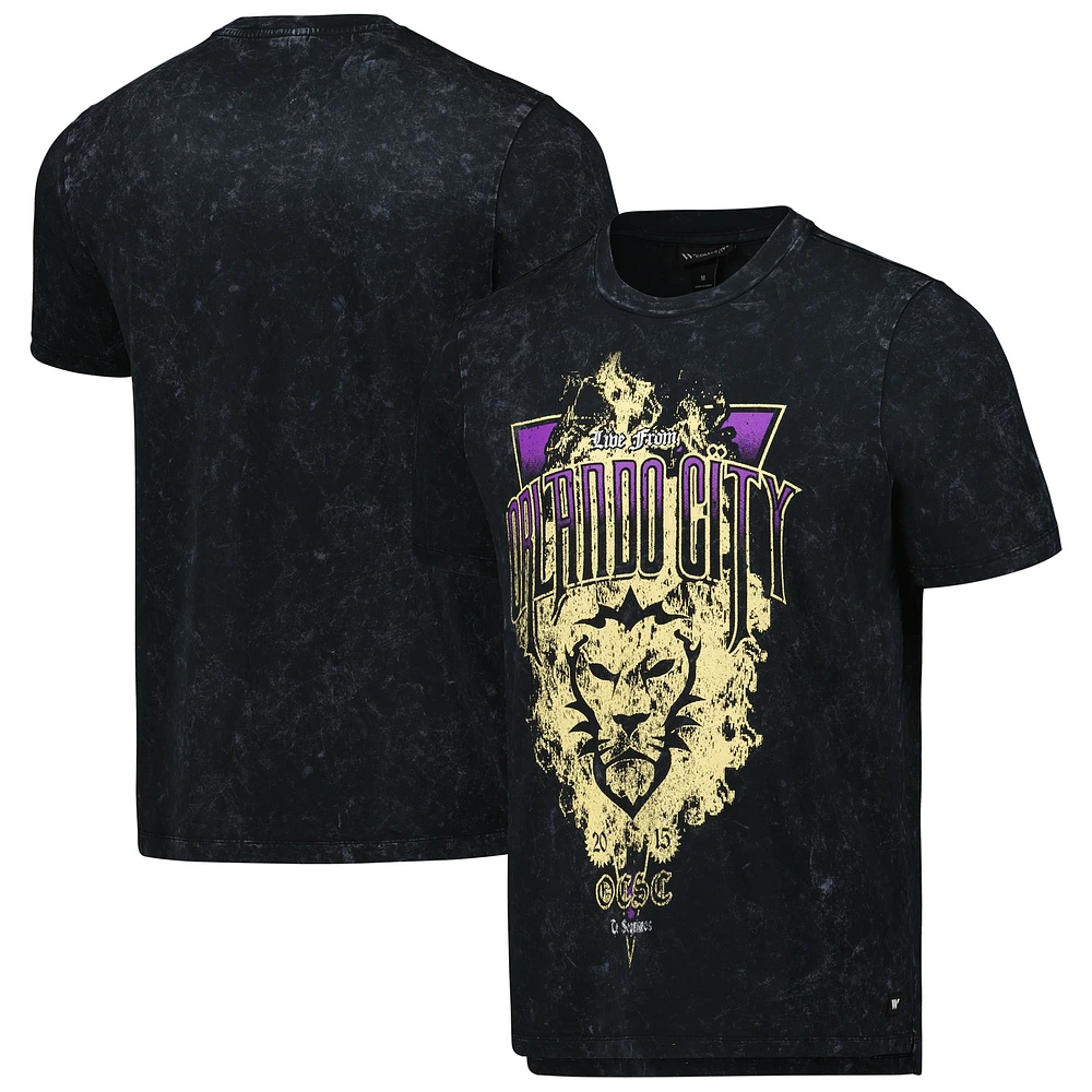 T-shirt de concert The Wild Collective Orlando City SC noir pour homme