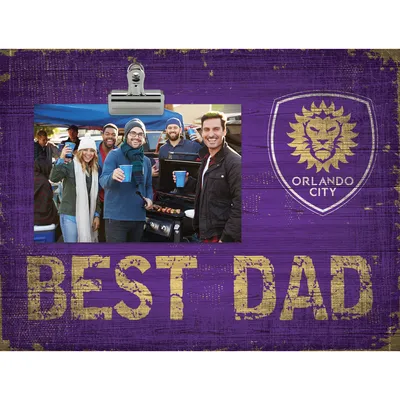 Orlando City SC 8'' x 10'' Best Dad Clip Frame