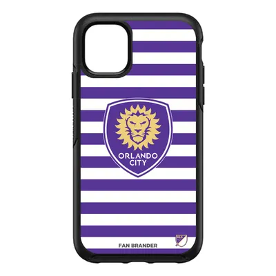 Orlando City SC OtterBox Symmetry iPhone Stripe Case - Black