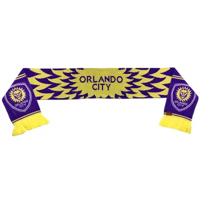 Orlando City SC Lion's Mane Scarf - Purple