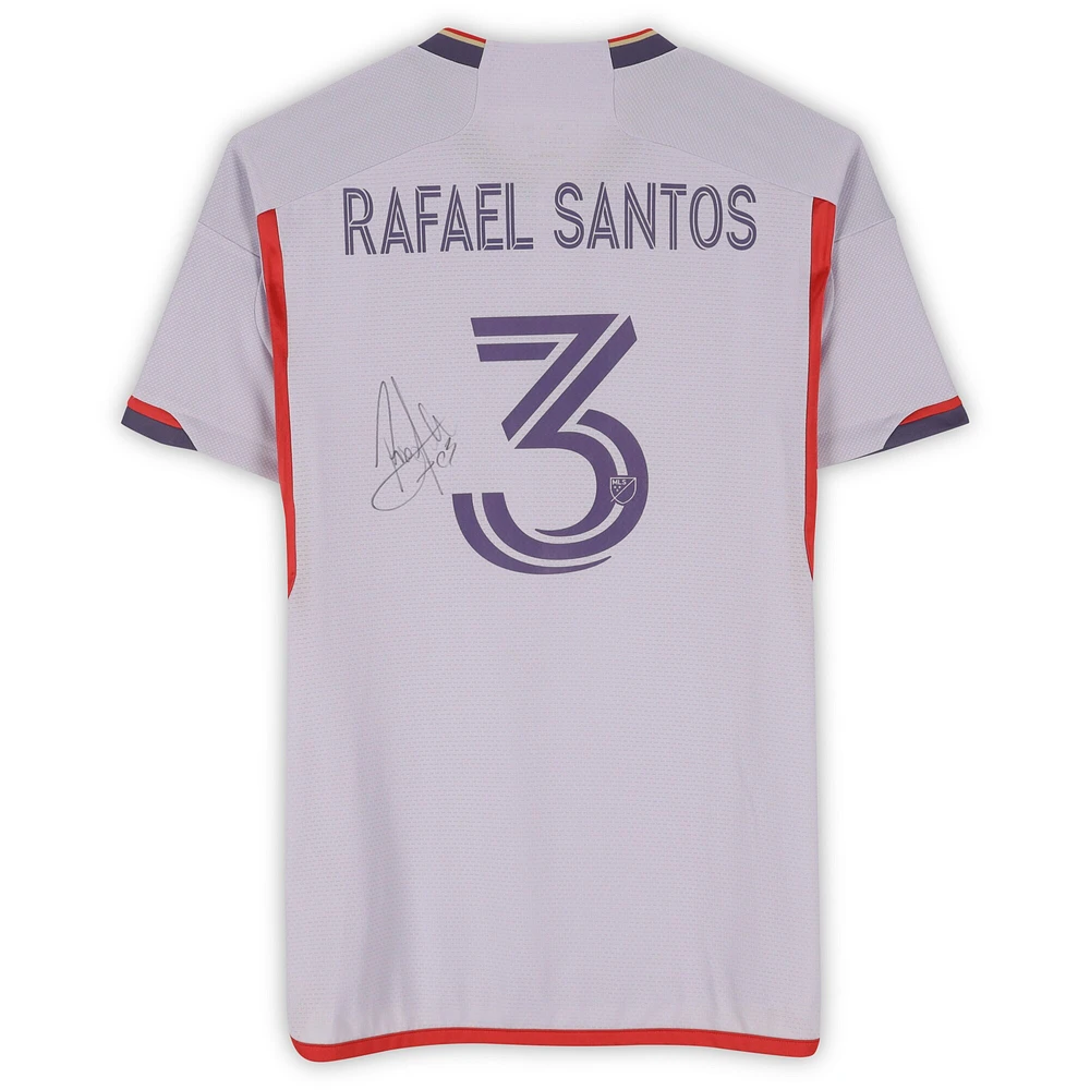 Rafael Santos Orlando City SC Autographed Match-Used #3 Light Purple adidas Jersey from the 2024 MLS Season - Size M