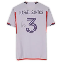 Rafael Santos Orlando City SC Autographed Match-Used #3 Light Purple adidas Jersey from the 2024 MLS Season - Size M