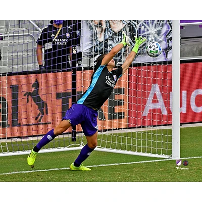 Rodrigo Schlegel Orlando City SC Unsigned 2020 MLS Playoffs Round 1 Penalty Shootout Save Win Photograph