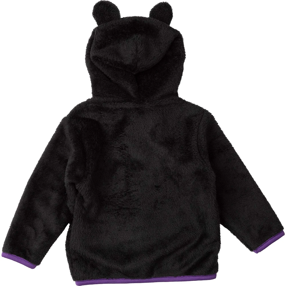 Sweat à capuche zippé intégral noir Orlando City SC Tie-Breaker Teddy pour tout-petits Sport Design Sweden