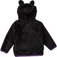 Sweat à capuche zippé intégral noir Orlando City SC Tie-Breaker Teddy pour tout-petits Sport Design Sweden