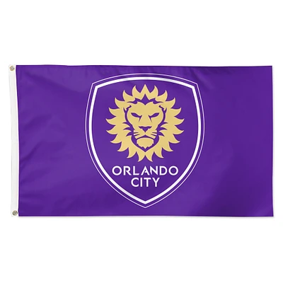 WinCraft Orlando City SC 3' x 5' Drapeau unilatéral d'équipe