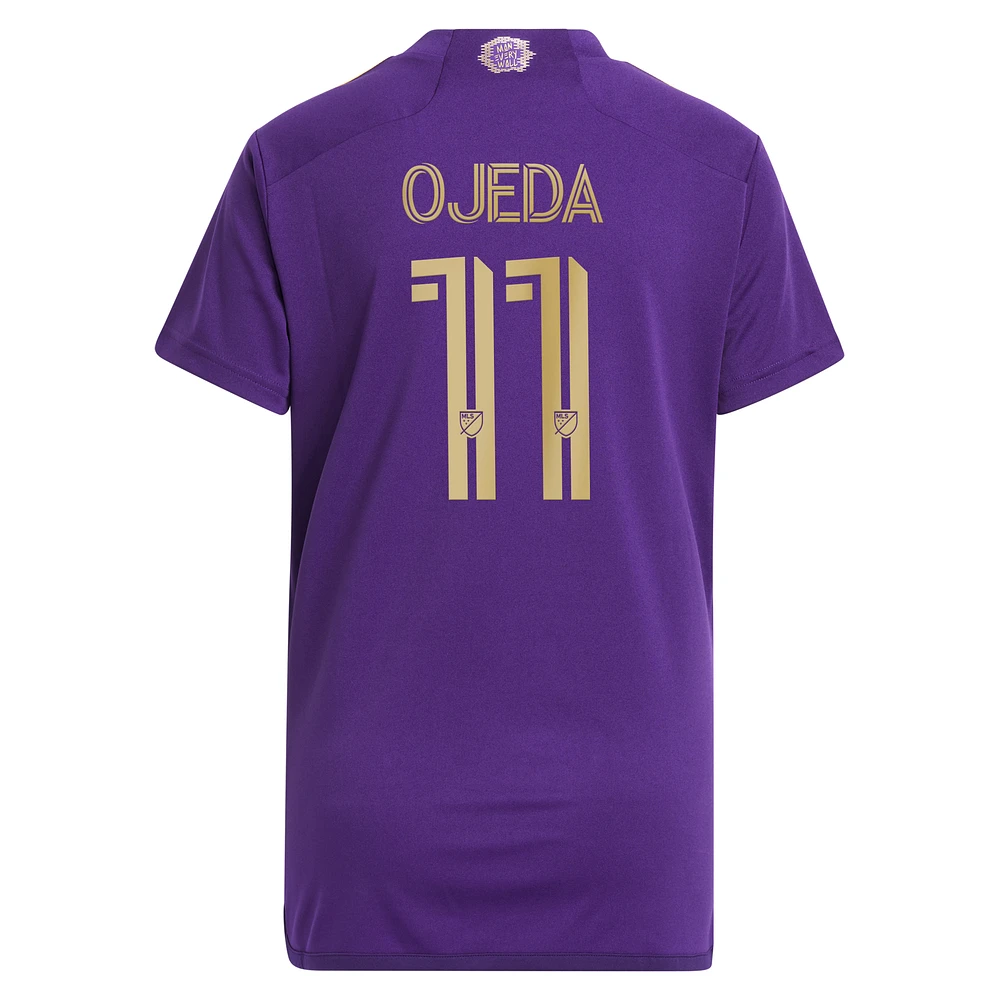 Women's adidas Martín Ojeda Purple Orlando City SC 2023 The Wall Kit Replica Player Jersey