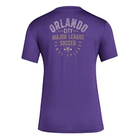 Women's adidas Purple Orlando City SC Local Stoic T-Shirt