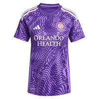 Women's adidas Robin Jansson Purple Orlando City SC 2025 Perfect Storm Replica Player Jersey