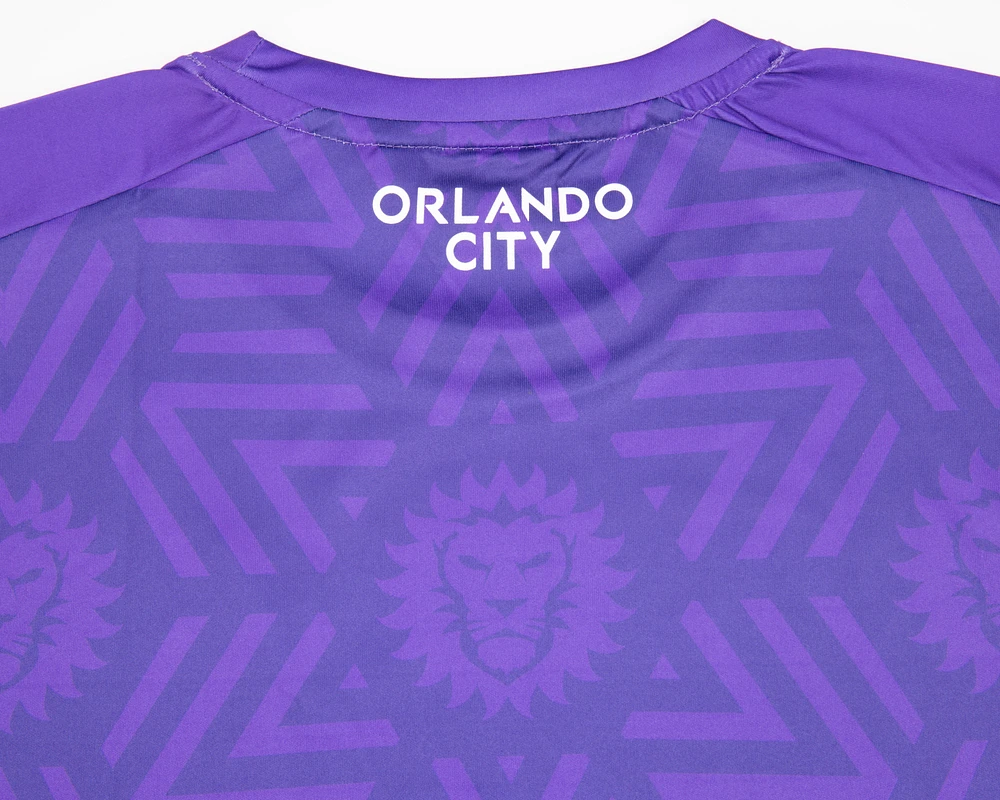 Youth Sport Design Sweden  Purple Orlando City SC Starting Lineup Home T-Shirt
