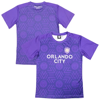 Youth Sport Design Sweden  Purple Orlando City SC Starting Lineup Home T-Shirt