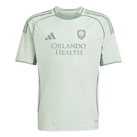 Youth adidas Light Green Orlando City SC 2025 One Planet Pre-Match Top
