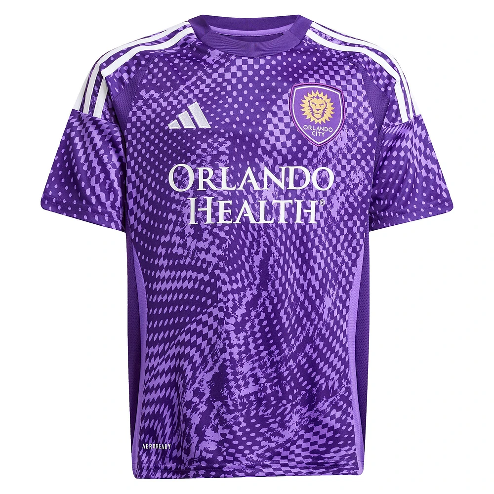 Youth adidas Luis Muriel Purple Orlando City SC 2025 Perfect Storm Replica Player Jersey