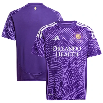 Youth adidas  Purple Orlando City SC 2025 Perfect Storm Replica Jersey