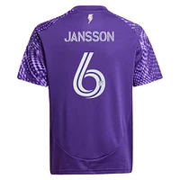 Youth adidas Robin Jansson Purple Orlando City SC 2025 Perfect Storm Replica Player Jersey