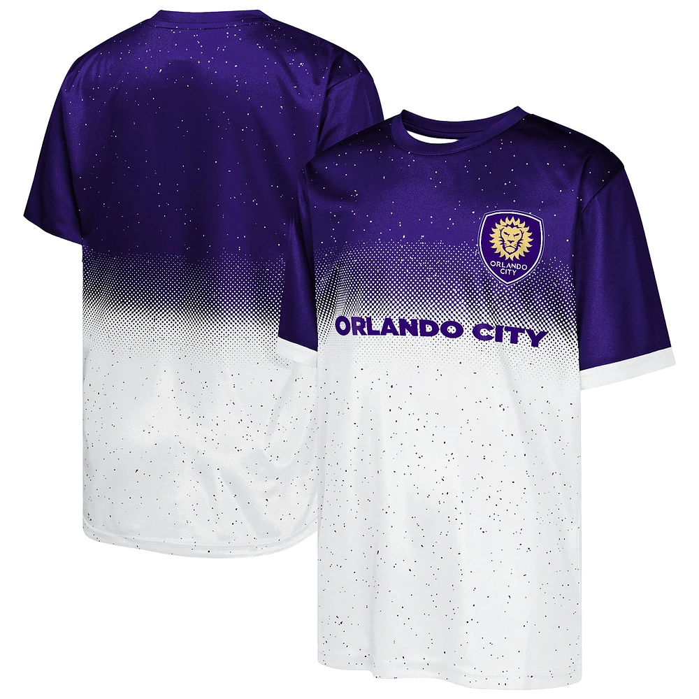Youth Outerstuff Purple Orlando City SC Stalwart Defender T-Shirt
