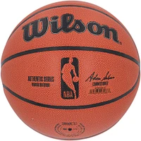 Ballon de basket-ball d'intérieur/extérieur Wilson Authentic Series autographié par Anthony Black Orlando Magic avec inscription « 2023 #6 Pick »