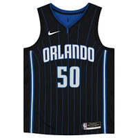 Autographed Nike Cole Anthony Black Orlando Magic 2020-21 Association Swingman Jersey