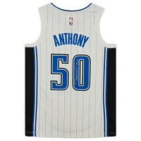Autographed Nike Cole Anthony Orlando Magic 2020-21 Association Swingman Jersey