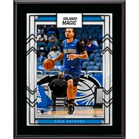 Plaque de joueur sublimée Cole Anthony Orlando Magic 10" x 13"