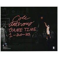 Cole Anthony Orlando Magic Autographed 11" x 14" Game-Winning Spotlight Photograph vs. Minnesota Timberwolves on January 20 2021 with "Game Time 1/20/21" Inscription