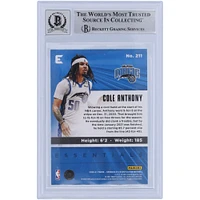 Carte de recrue autographiée 2020-21 Panini Chronicles Essentials #211 Beckett Fanatics Witnessed Authenticated 10 Rookie Card de Cole Anthony Orlando Magic