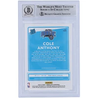 Cole Anthony Orlando Magic Autographed 2020-21 Panini Donruss Optic #165 Beckett Fanatics Witnessed Authenticated 10 Rookie Card with "Go Magic" Inscription