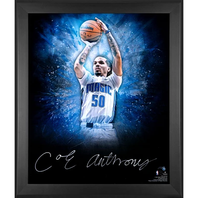 Cole Anthony Orlando Magic Autographed Framed 20" x 24" In-Focus Photograph