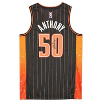 Maillot Nike Swingman Mixtape 2021 autographié par Cole Anthony Orlando Magic gris