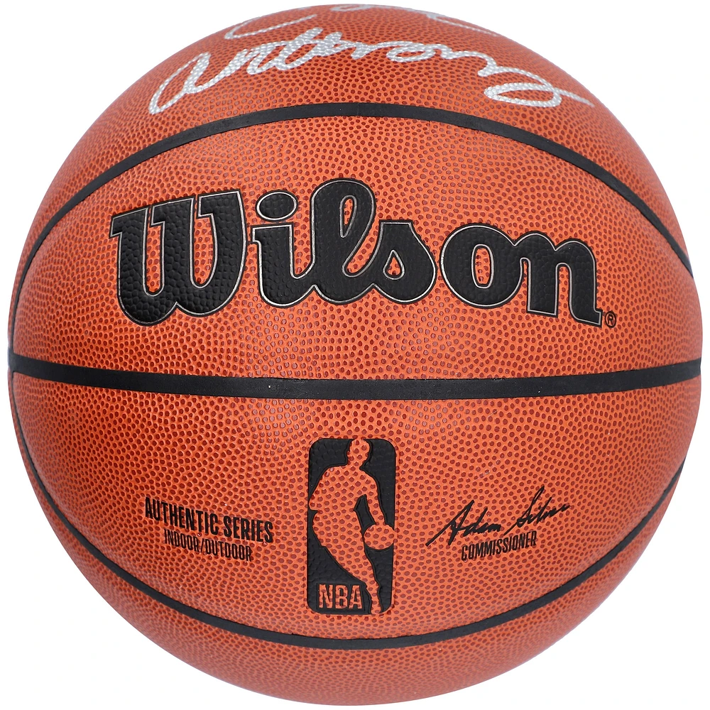 Cole Anthony Orlando Magic Autographed Wilson Authentic Series Indoor/Outdoor Basketball - Silver Ink