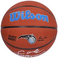 Cole Anthony Orlando Magic Autographed Wilson Team Logo Basketball - Silver Ink