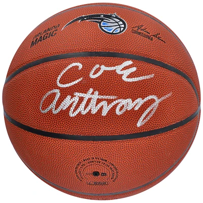 Cole Anthony Orlando Magic Autographed Wilson Team Logo Basketball - Silver Ink