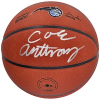 Cole Anthony Orlando Magic Autographed Wilson Team Logo Basketball - Silver Ink