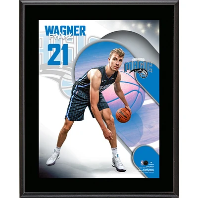 Plaque de bienvenue sublimée de 10,5" x 13" des Orlando Magic de Franz Wagner