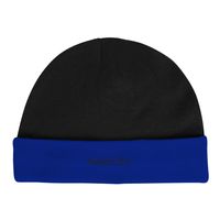 Infant Mitchell & Ness Black/Blue Orlando Magic Hardwood Classics Bodysuits Cuffed Knit Hat Set