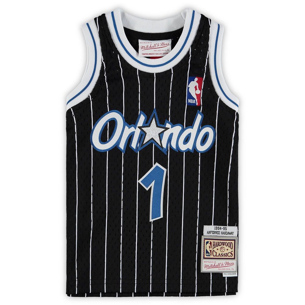 Women's Mitchell & Ness Penny Hardaway Black Orlando Magic 1994-95 Hardwood  Classics Swingman Jersey