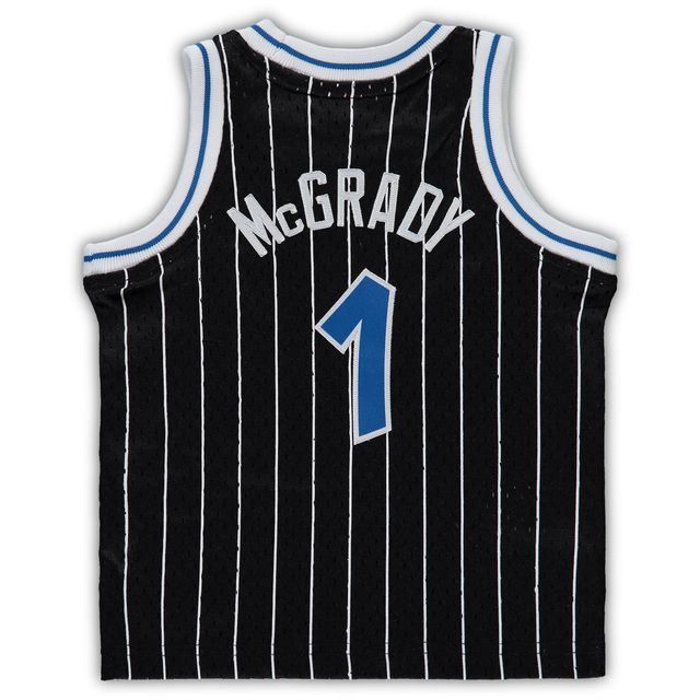 Infant Mitchell & Ness Tracy McGrady Noir Orlando Magic 2003/04 Hardwood Classics Maillot de joueur à la retraite